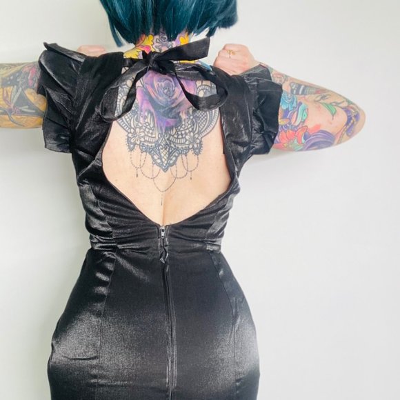 retro wiggle dress - Picture 2 of 4